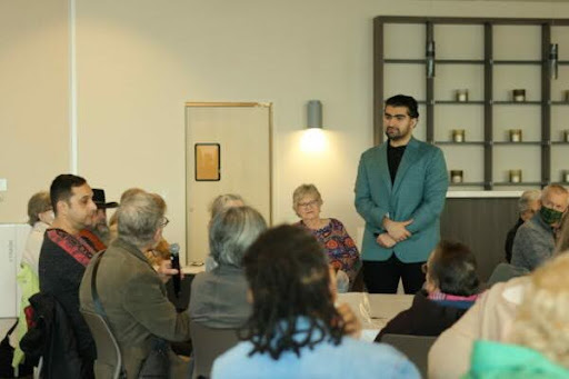 Community presentation to engaged audience